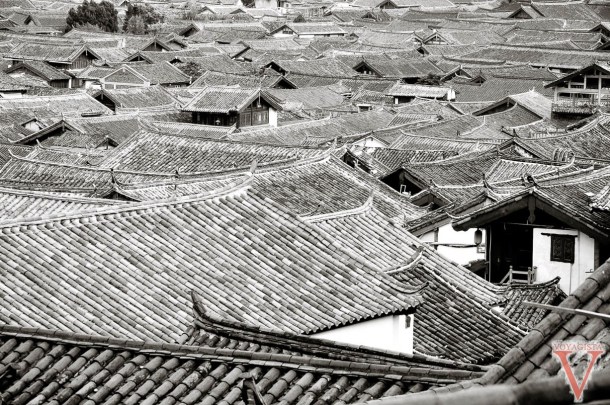 Lijiang roofs
