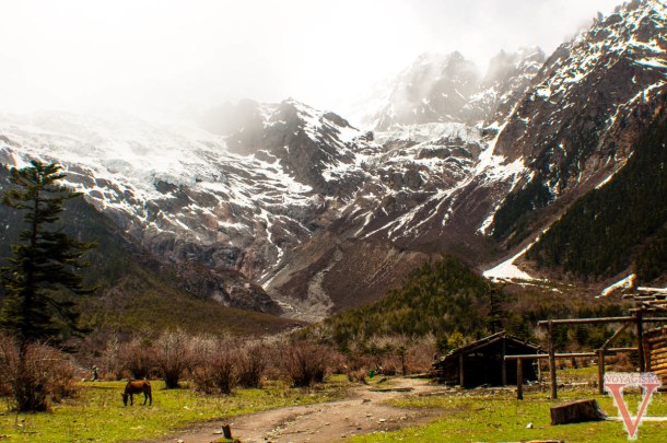 ice lake yubeng village